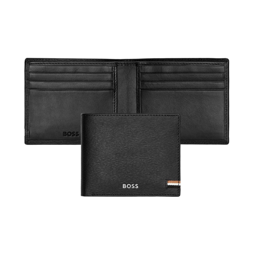 CARTEIRA 6 CARTÕES 'ICONIC' PRETO 'HLW421A'