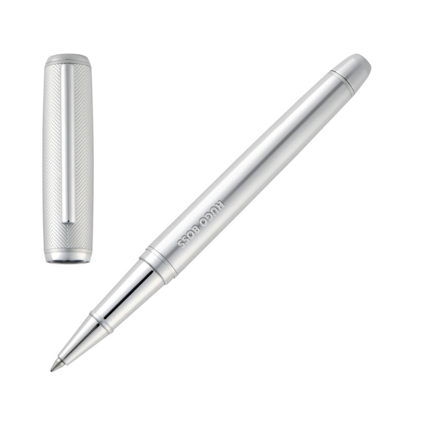 ROLLERBALL HUGO BOSS 'PACE' PRATEADA 'HSL5655B'