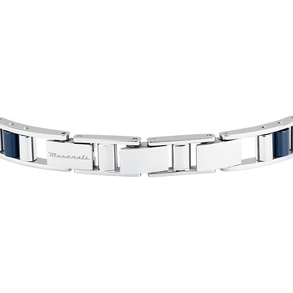 PULSEIRA MASERATI 'CERAMIC' AÇO E CERÂMICA 'JM225ATZ54'