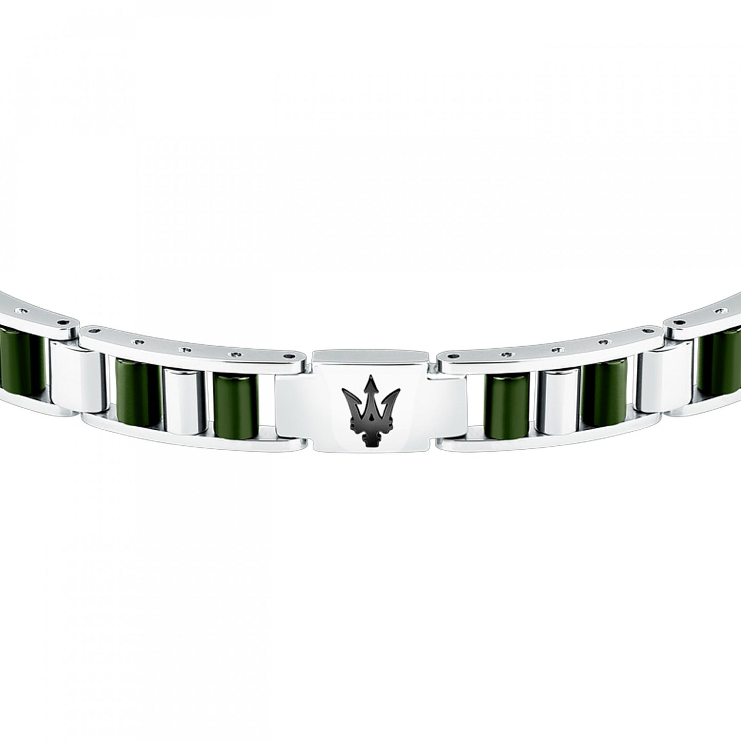 PULSEIRA MASERATI 'CERAMIC' AÇO E CERÂMICA 'JM225ATZ56'