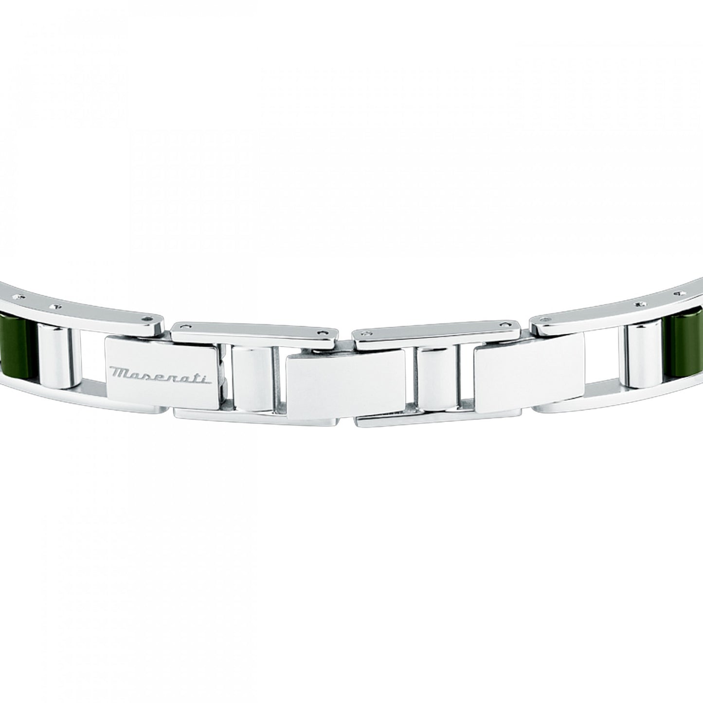 PULSEIRA MASERATI 'CERAMIC' AÇO E CERÂMICA 'JM225ATZ56'