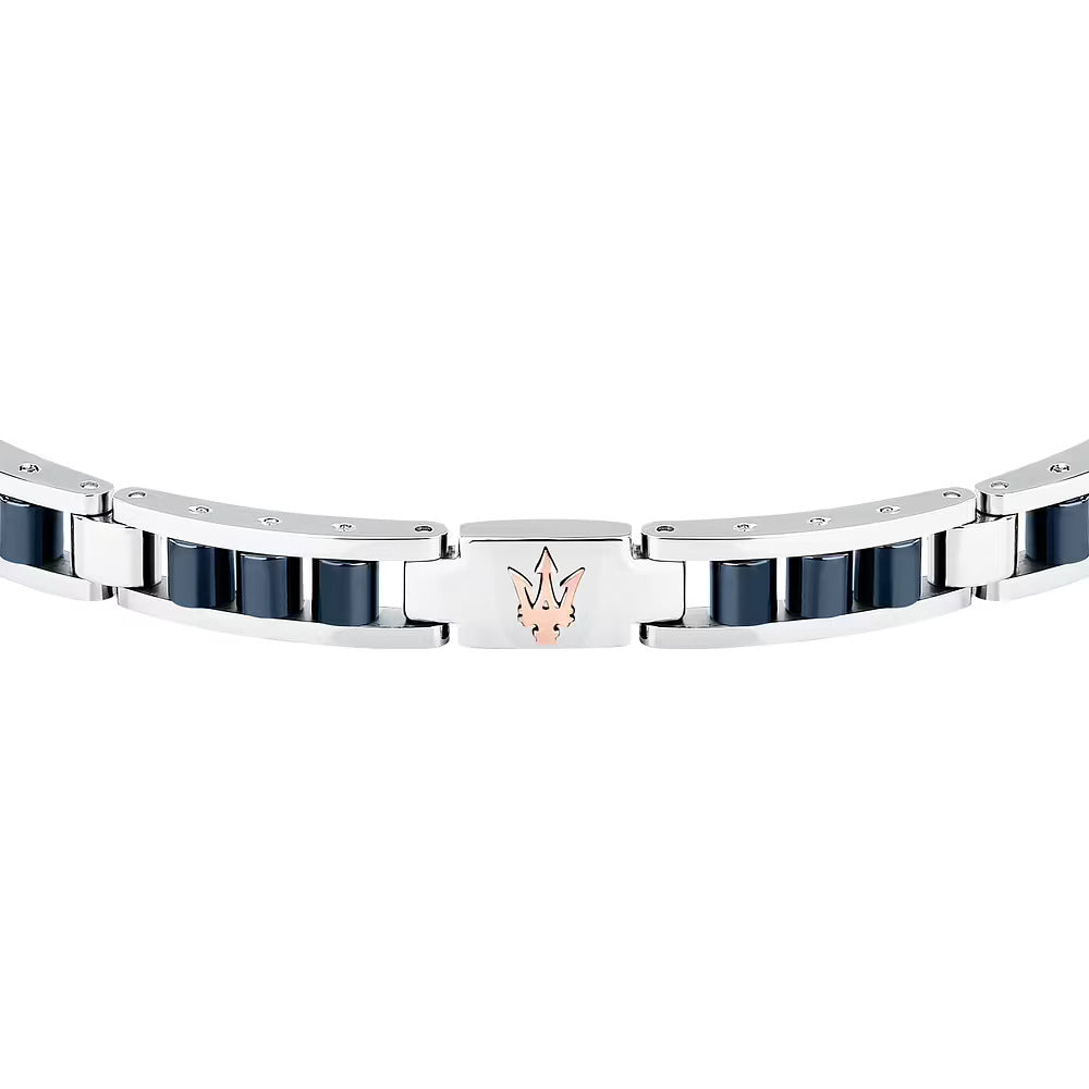 PULSEIRA MASERATI 'CERAMIC' AÇO E CERÂMICA 'JM225ATZ58'