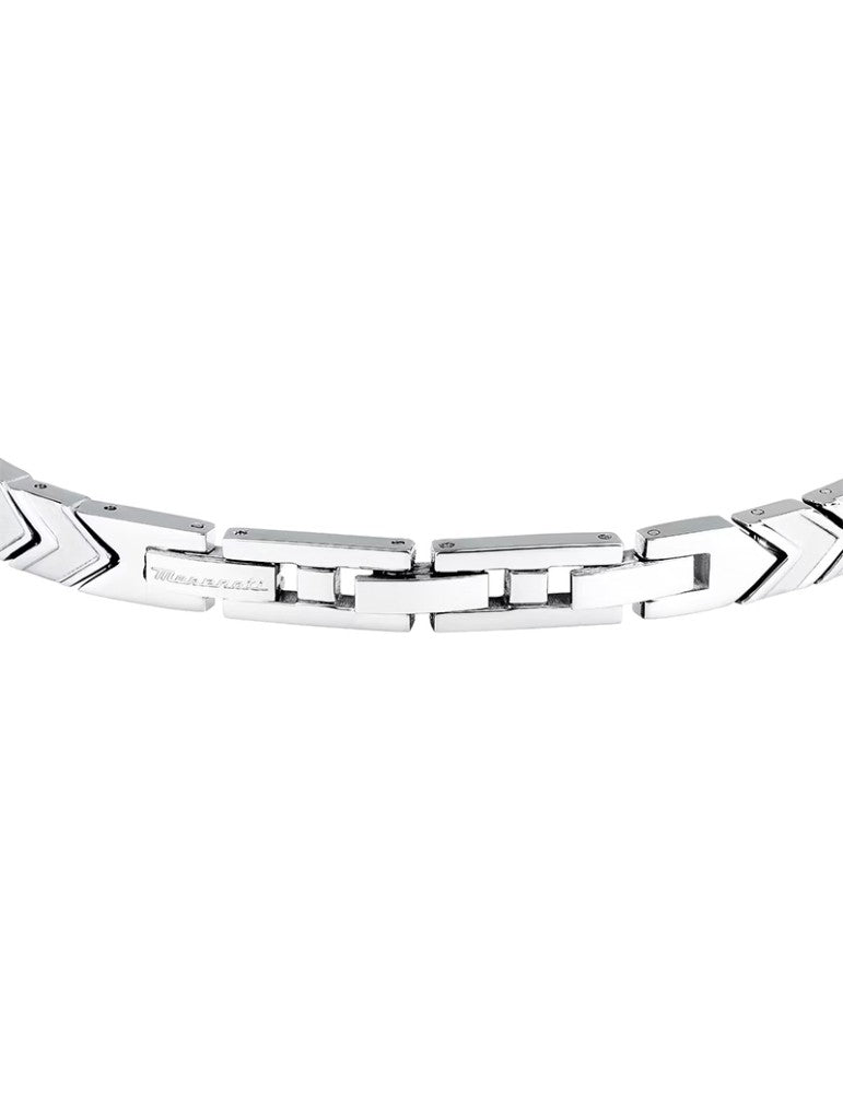 PULSEIRA MASERATI 'ICONIC' AÇO 'JM225AVD91'