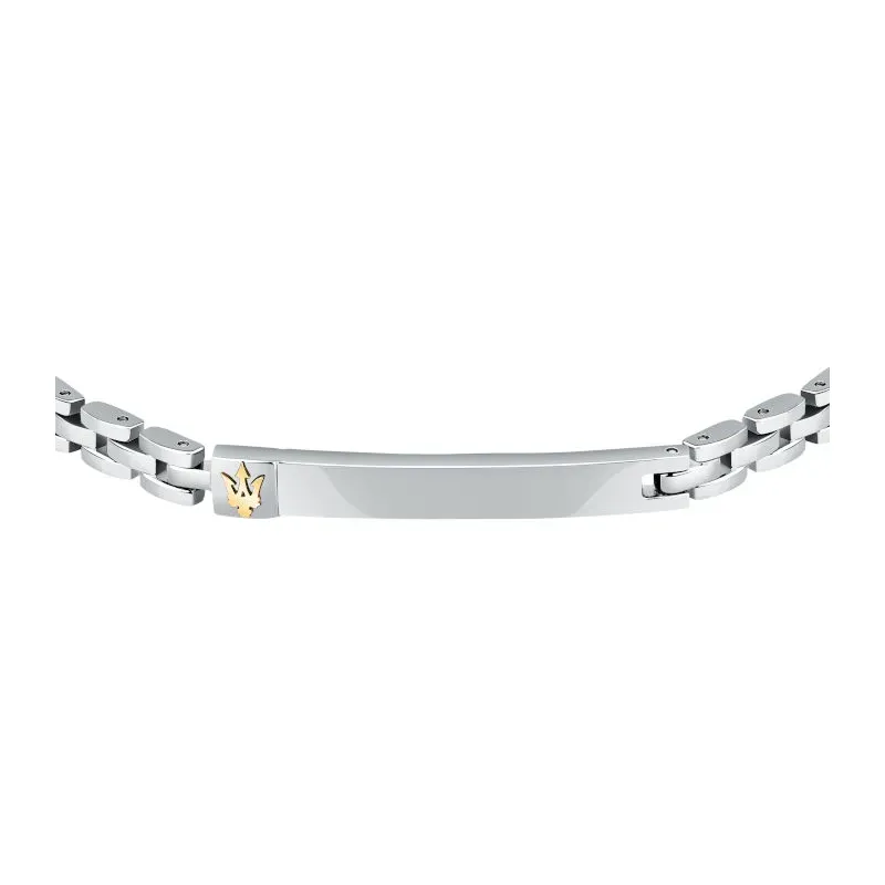 PULSEIRA MASERATI 'ICONIC' AÇO 'JM324AVD55'