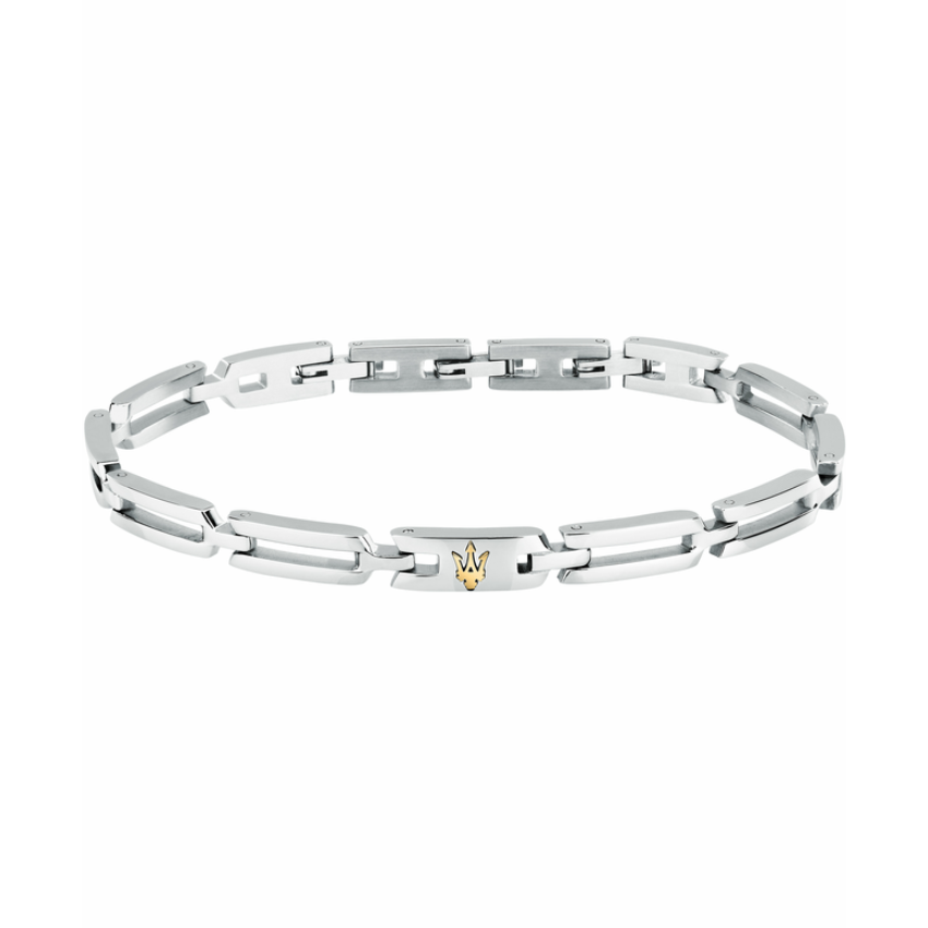 PULSEIRA MASERATI 'ICONIC' AÇO 'JM424AVD74'