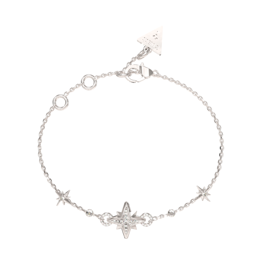 PULSEIRA GUESS GUESS IN THE SKY AÇO PRATEADO 'JUBB03330JWRHS'