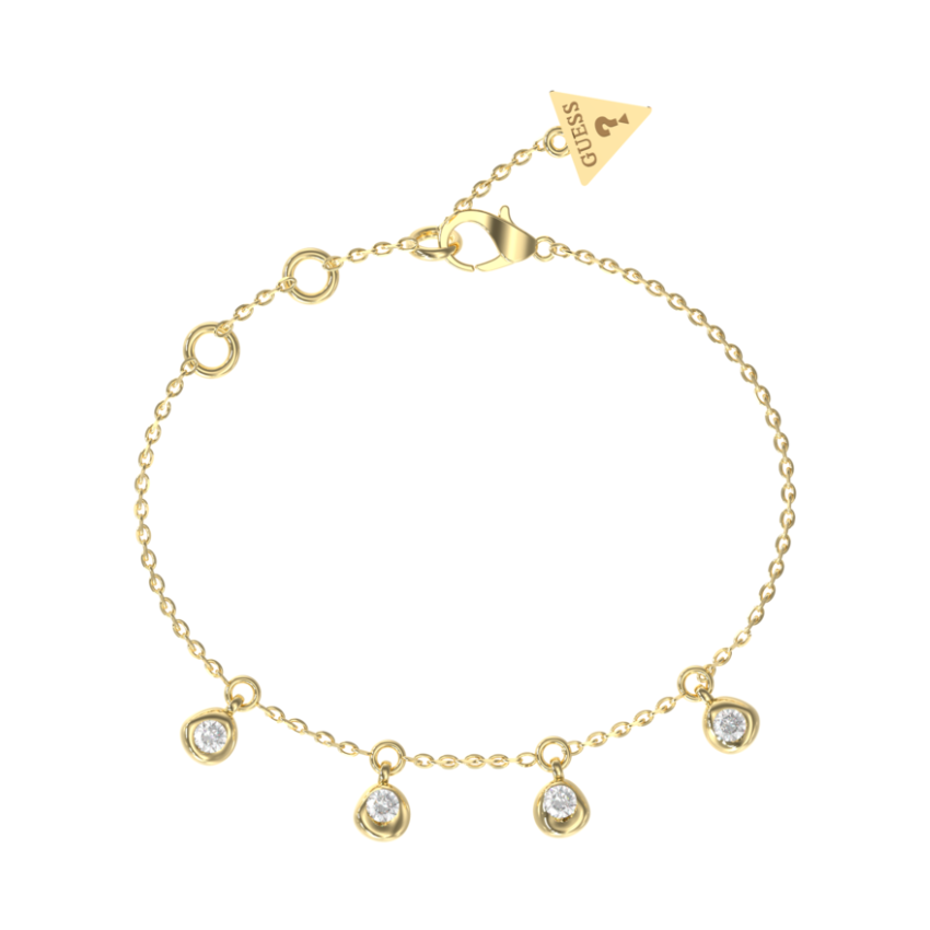 PULSEIRA GUESS 'PANAREA' AÇO DOURADO 'JUBB05186JWYGS'