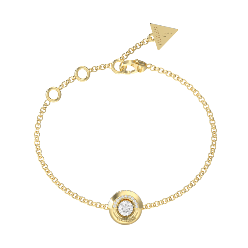 PULSEIRA GUESS 'MAJORELLE' AÇO DOURADO 'JUBB05378JWYGS'