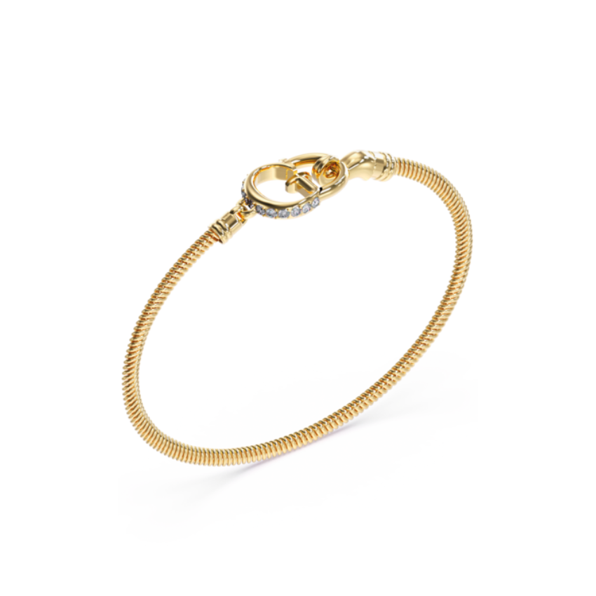PULSEIRA GUESS 'KALYBE' AÇO DOURADO 'JUBB05399JWYGS'