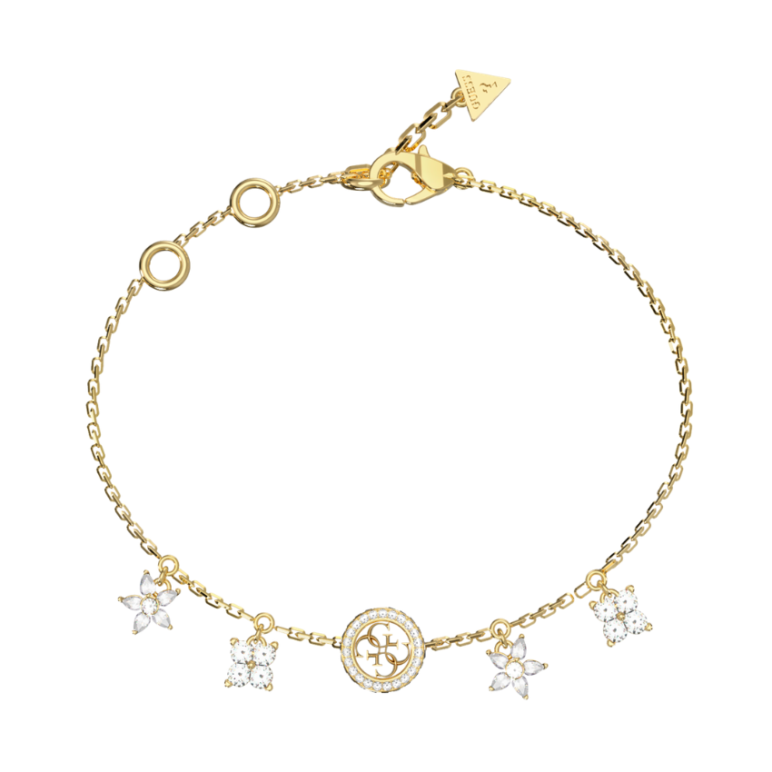 PULSEIRA GUESS 'SECRET GARDEN' AÇO DOURADO 'JUBB06033JWYGS'