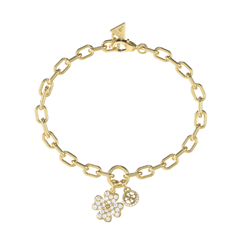 PULSEIRA GUESS 'LOVE BITES' AÇO DOURADO 'JUBB06044JWYGS'