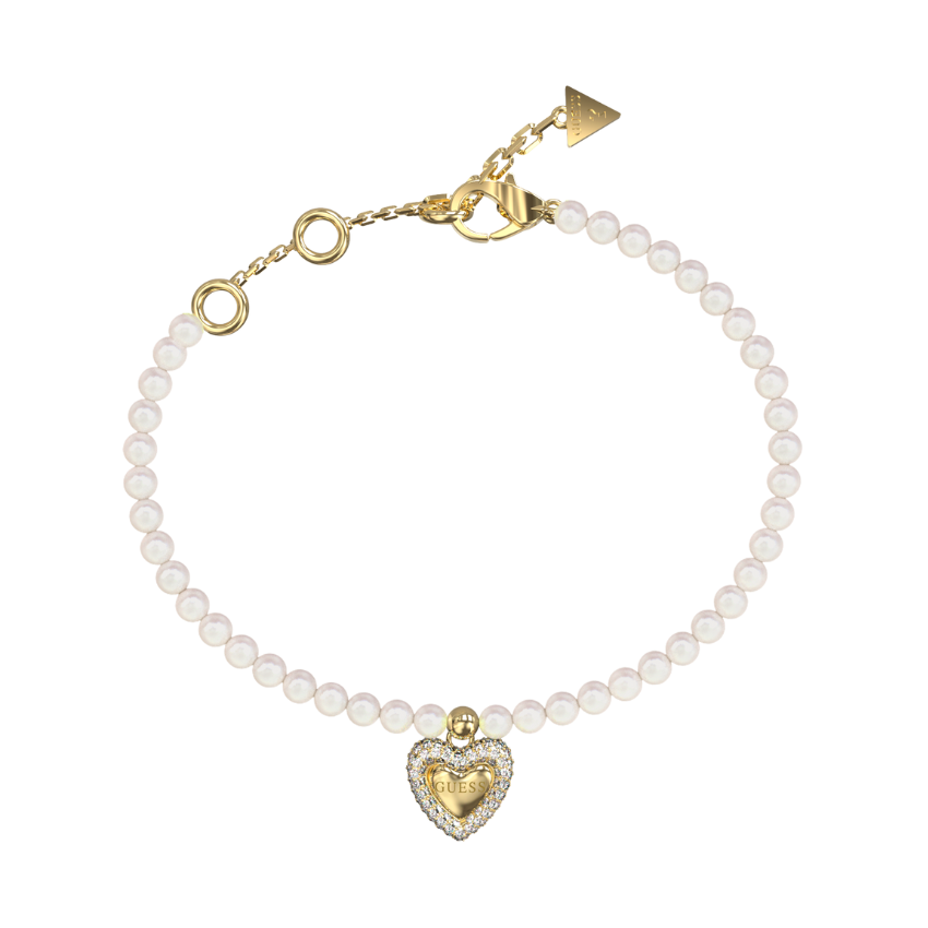 PULSEIRA GUESS 'BELOVED' AÇO DOURADO 'JUBB06091JWYGS'