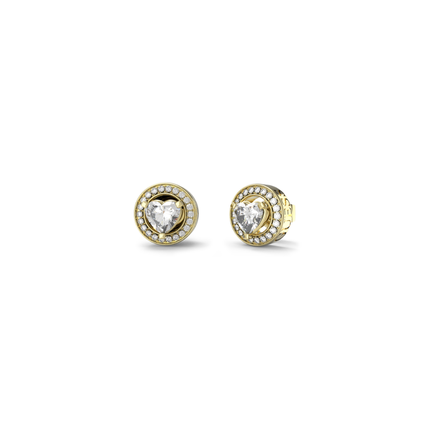 BRINCOS GUESS 'M'AMA NON M'AMA' AÇO DOURADO 'JUBE04669JWYGT-U'