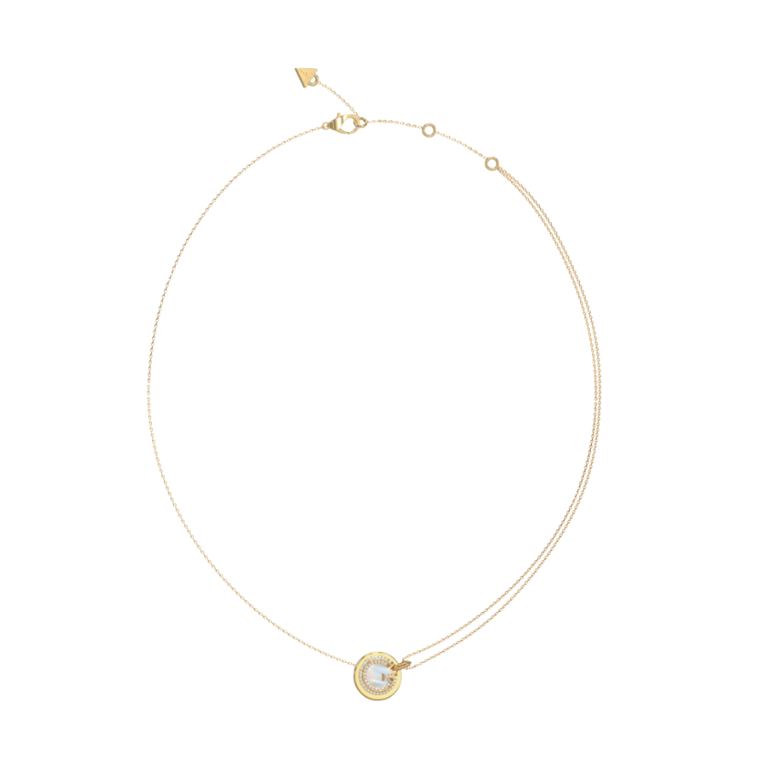 FIO GUESS 'G CRYSTAL' AÇO DOURADO 'JUBN05437JWYGT-U'