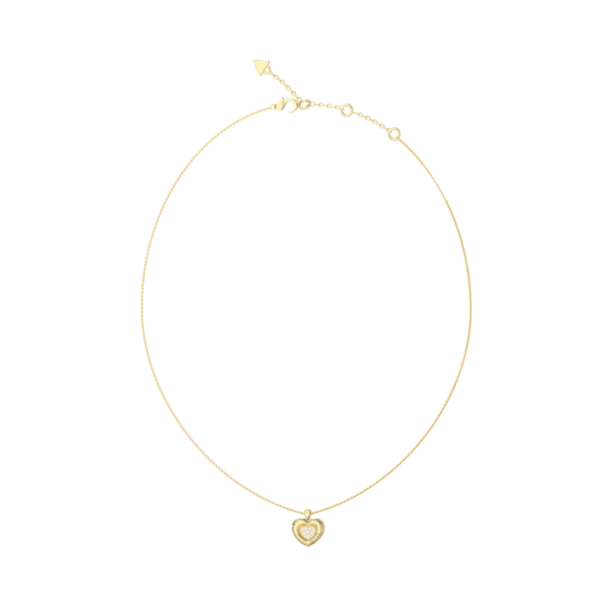 FIO GUESS 'L.O.V.E.' AÇO DOURADO 'JUBN05463JWYGT-U'