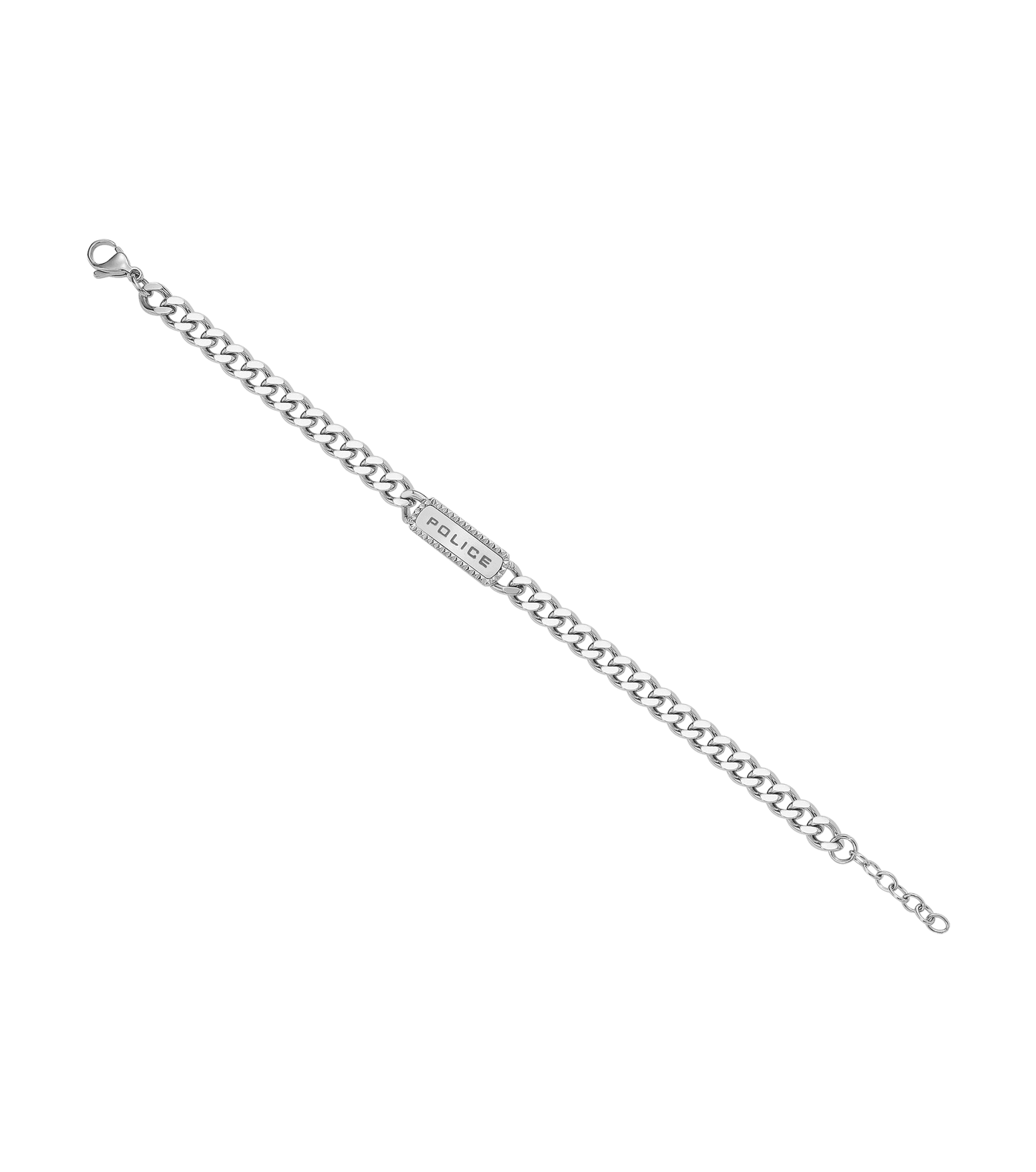 PULSEIRA POLICE 'TAPER' PRATEADO 'PEAGB0041301'
