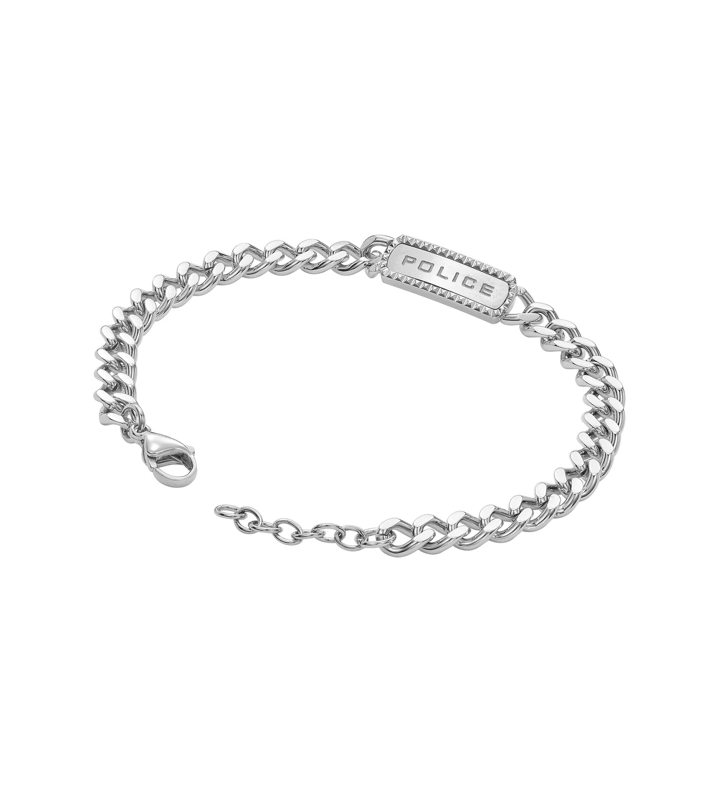 PULSEIRA POLICE 'TAPER' PRATEADO 'PEAGB0041301'