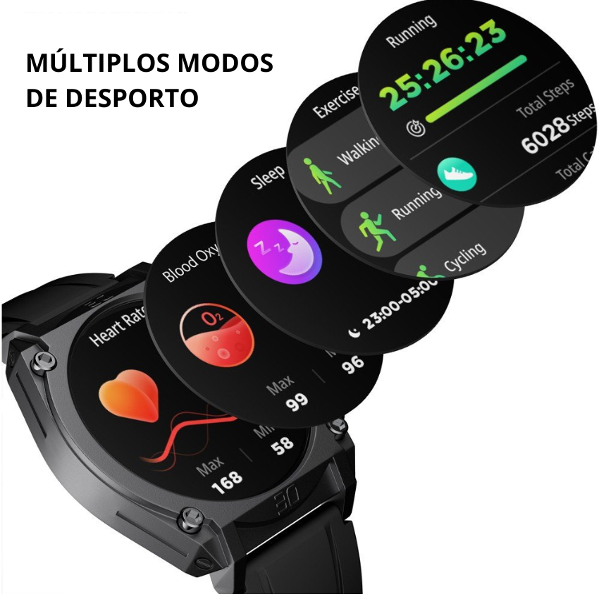 SMARTWATCH POLICE MY.AVATAR PRETO 'PEIUN0000102'