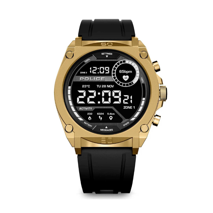 SMARTWATCH POLICE MY.AVATAR DOURADO 'PEIUN0000105'