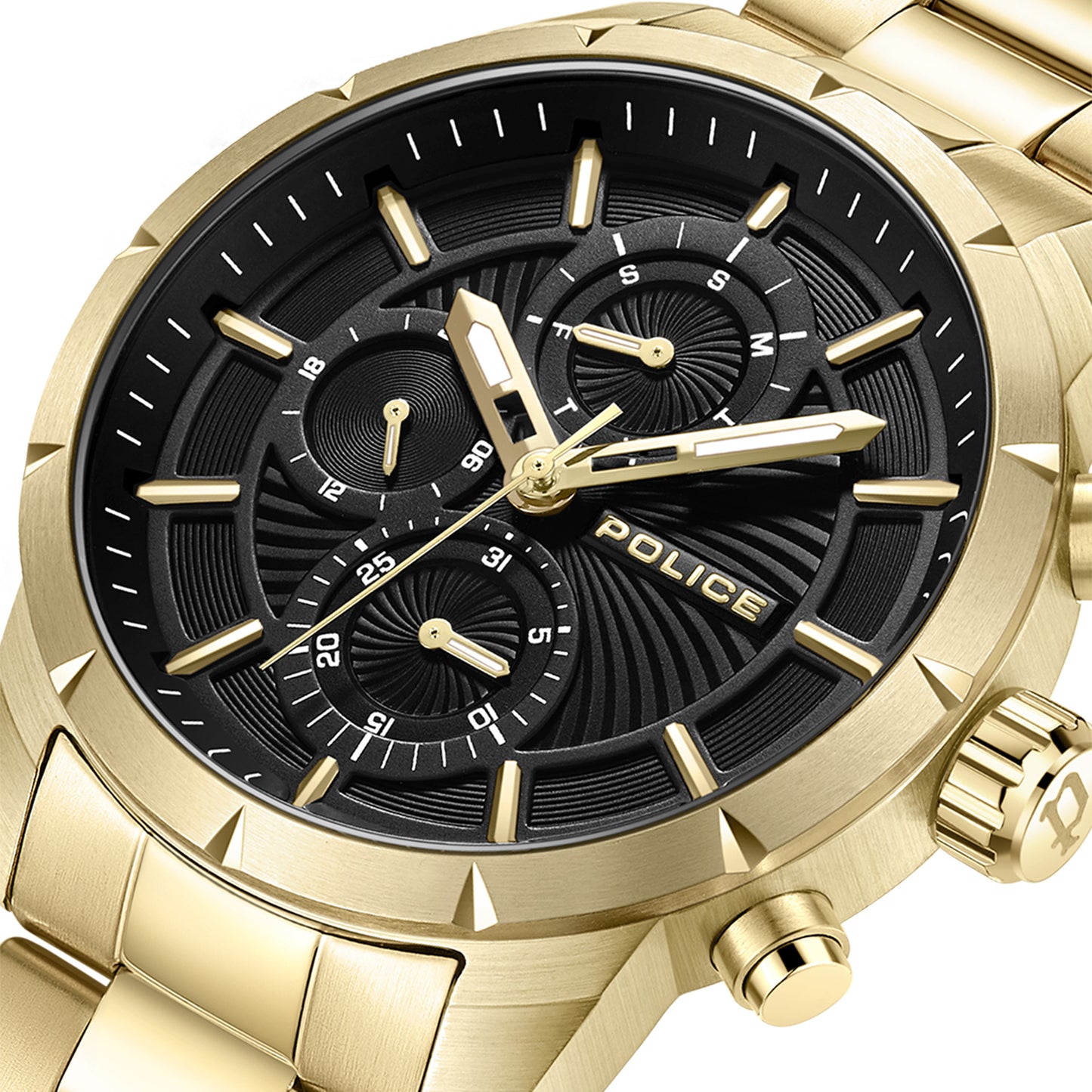 RELÓGIO POLICE 'NEIST' DOURADO 'PEWJK2227106'