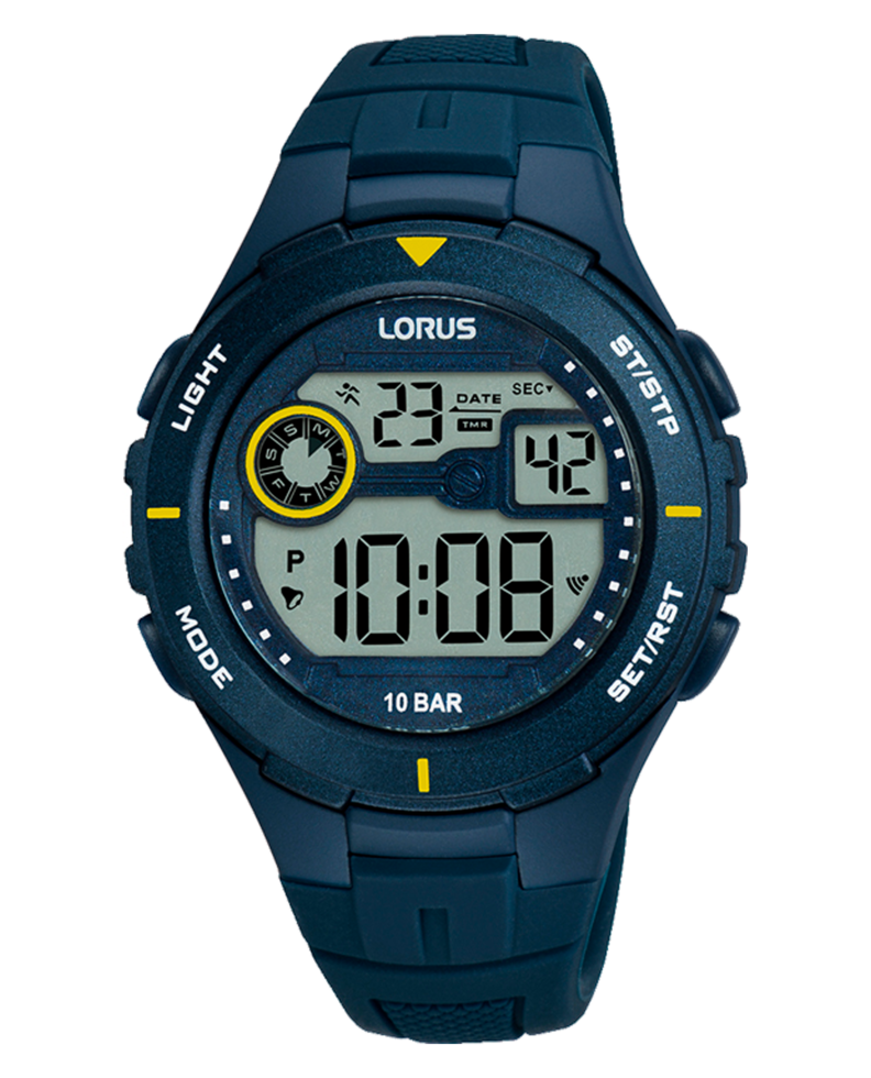 RELÓGIO LORUS 'MAN SPORTS' AZUL 'R2383PX9'