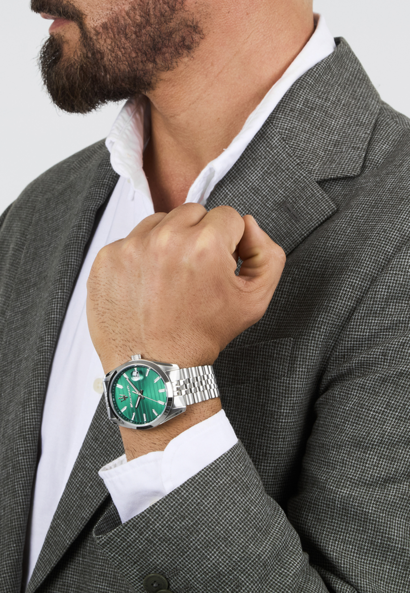 RELÓGIO MASERATI 'ATTRAZIONE' PRATEADO 'R8853151027'