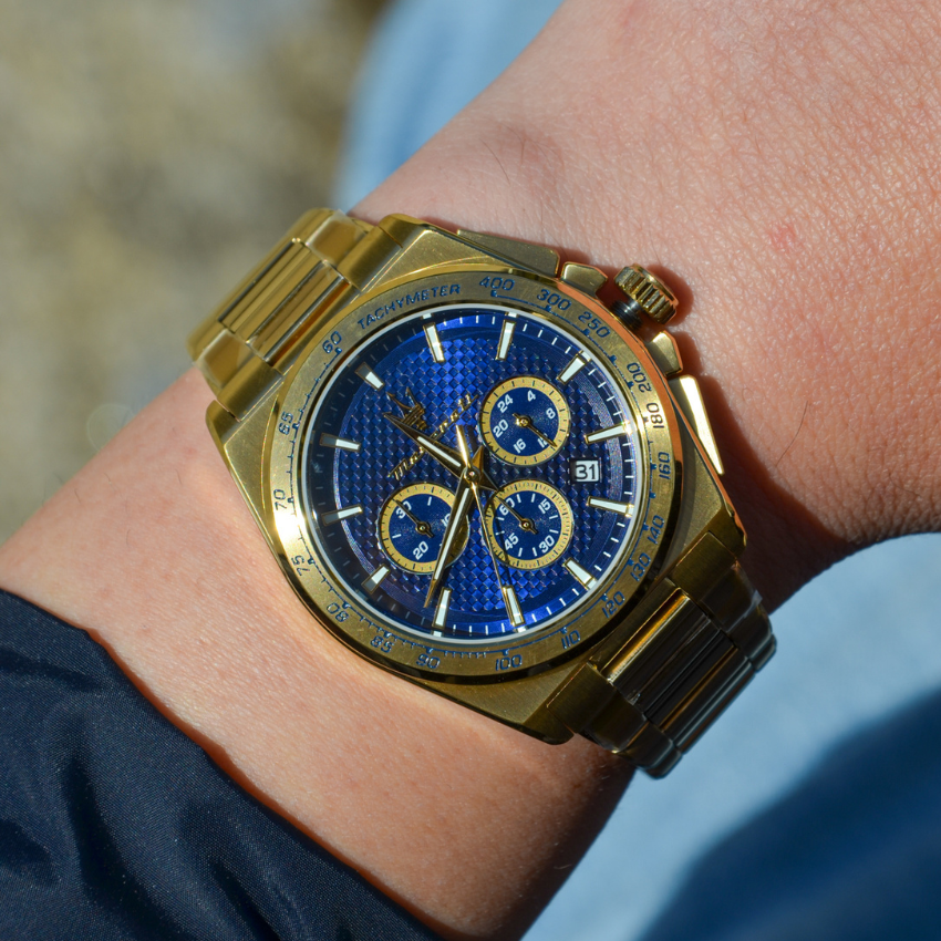 RELÓGIO MASERATI 'VELOCITÀ' DOURADO 'R8873652002'