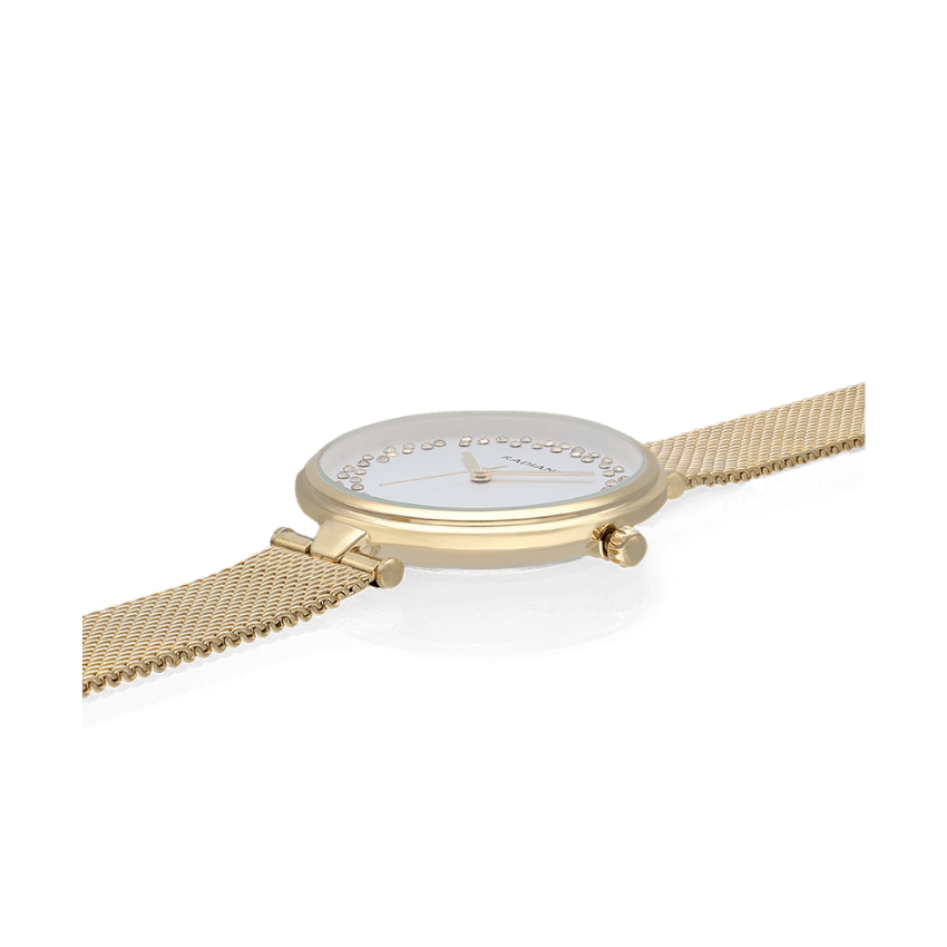 RELÓGIO RADIANT THE CIRCLE DOURADO 'RA543202'