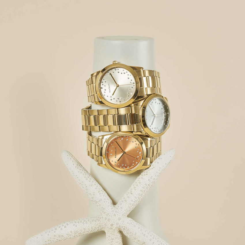 RELÓGIO RADIANT FIJI DOURADO 'RA606203'