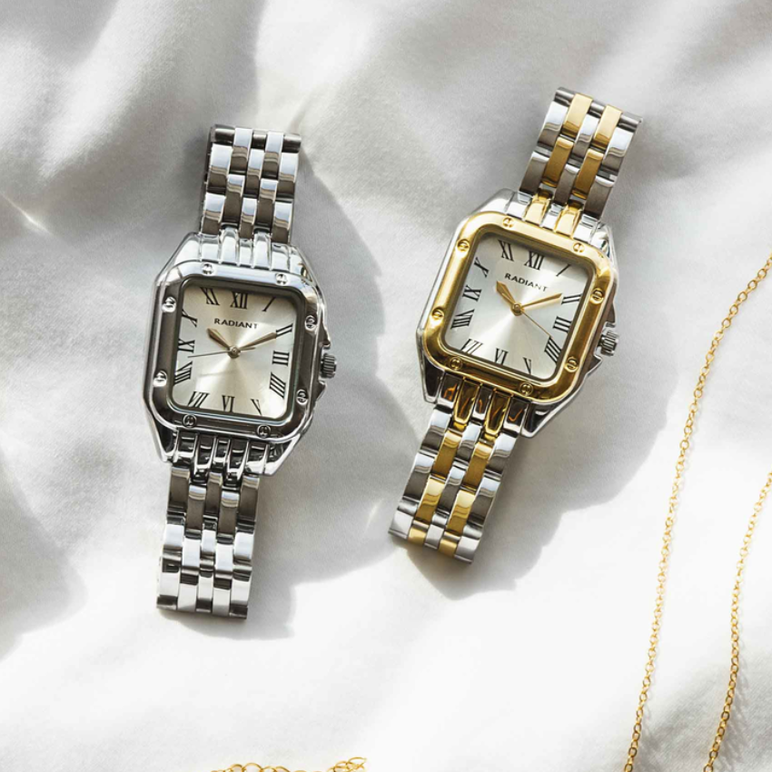 RELÓGIO RADIANT 'BAHAMAS' BICOLOR 'RA618203'