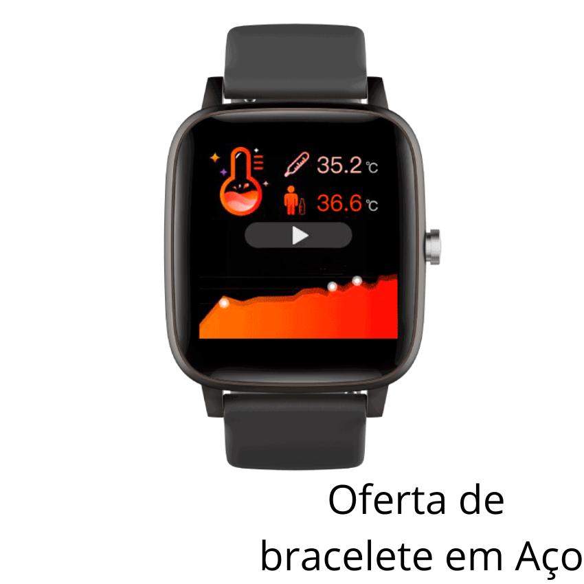 SMARTWATCH RADIANT 'QUEENSBORO' PRETO 'RAS10201'