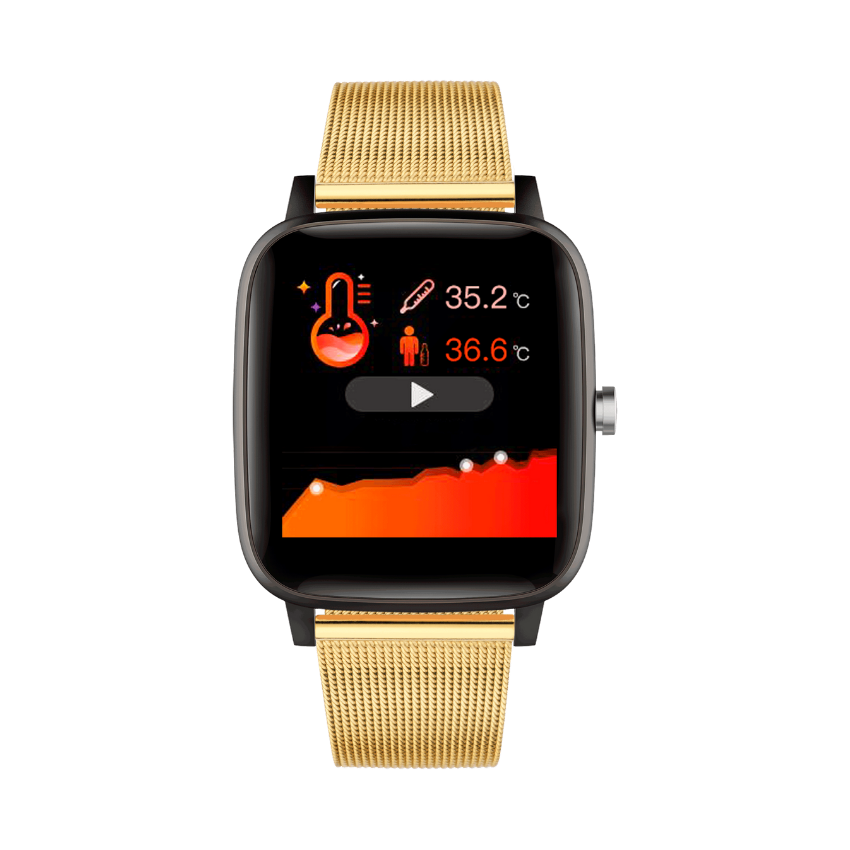 SMARTWATCH RADIANT 'QUEENSBORO' PRETO 'RAS10201'