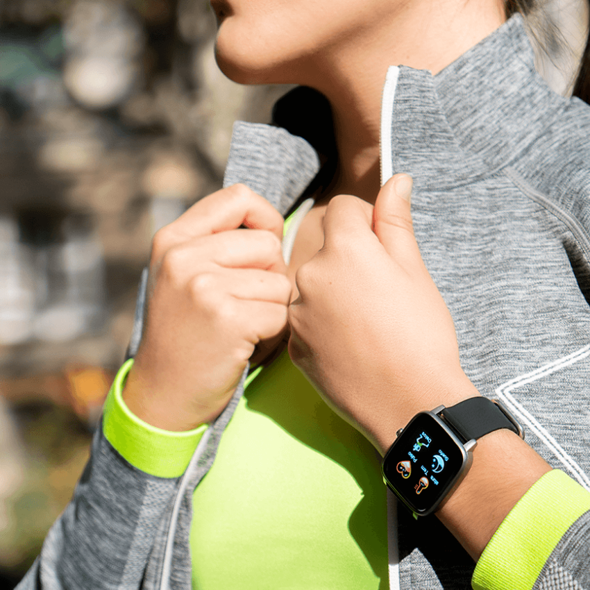 SMARTWATCH RADIANT 'QUEENSBORO' PRETO 'RAS10201'