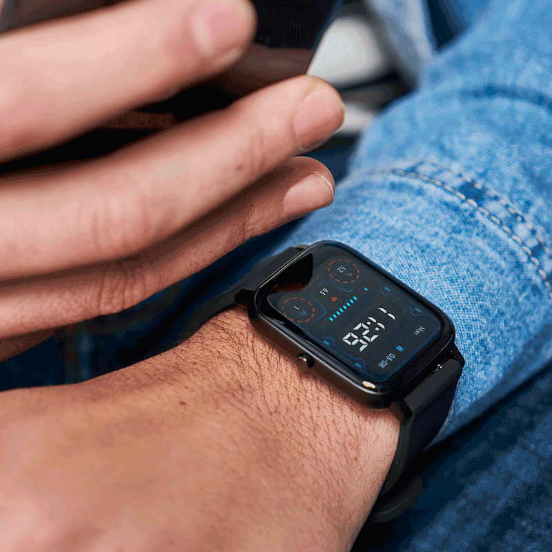 SMARTWATCH RADIANT 'PALM BEACH' PRETO 'RAS10301'
