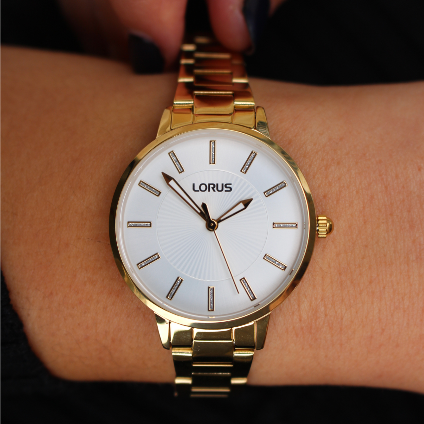 RELÓGIO LORUS WOMAN DOURADO 'RG218VX9'