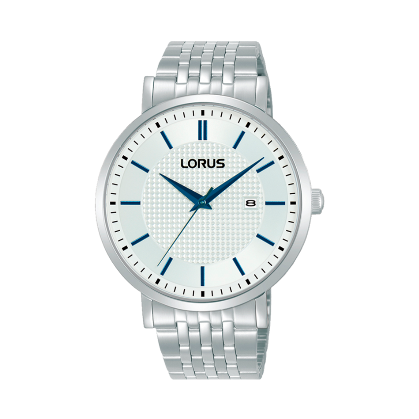 RELÓGIO LORUS 'MAN DRESS' PRATEADO 'RH957RX9'
