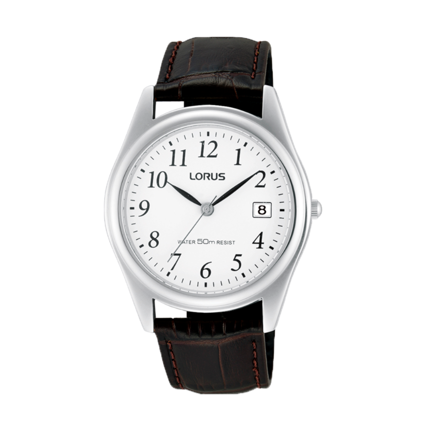 RELÓGIO LORUS 'MAN CLASSIC' PRATEADO 'RS965BX9'