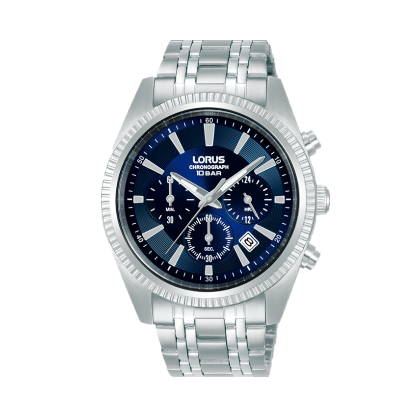RELÓGIO LORUS 'SPORTS MAN' PRATEADO 'RT395KX9'