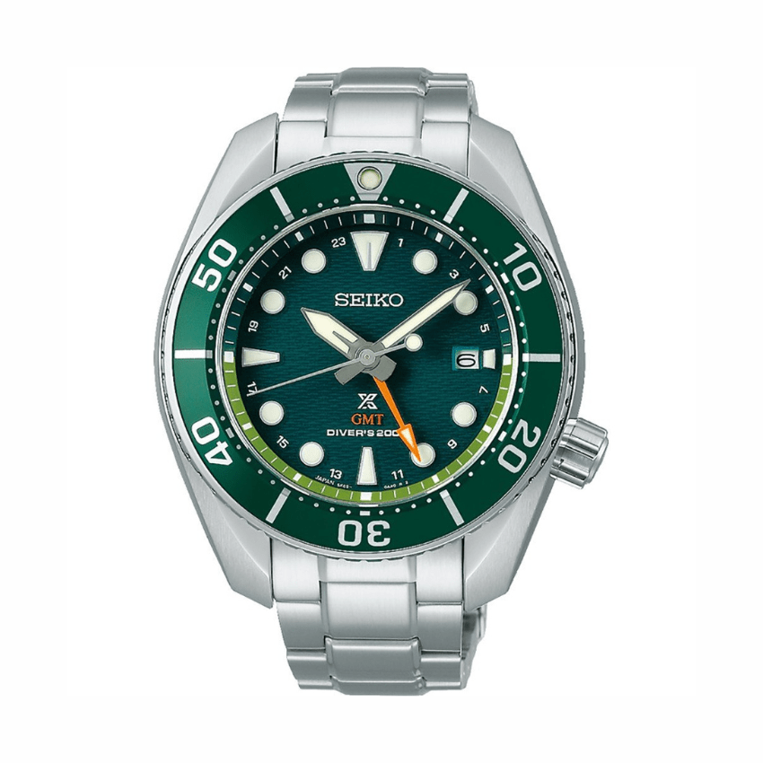 RELÓGIO SEIKO PROSPEX DIVER SUMO GMT VERDE 'SFK003J1'