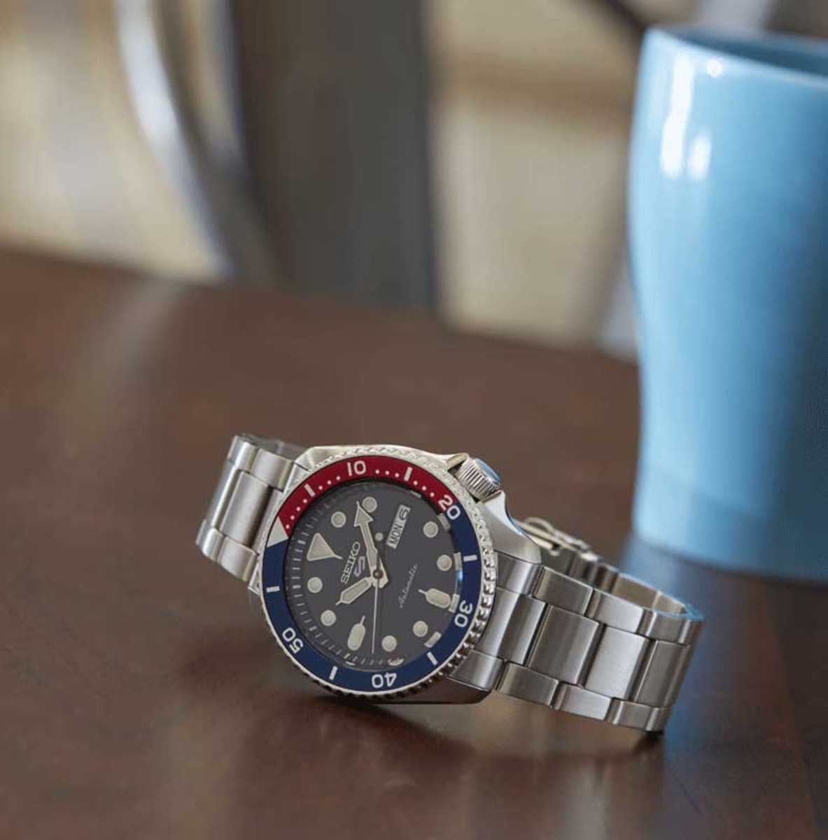 RELÓGIO SEIKO 5 SPORTS 'SPORTS' PRATEADO 'SRPD53K1'