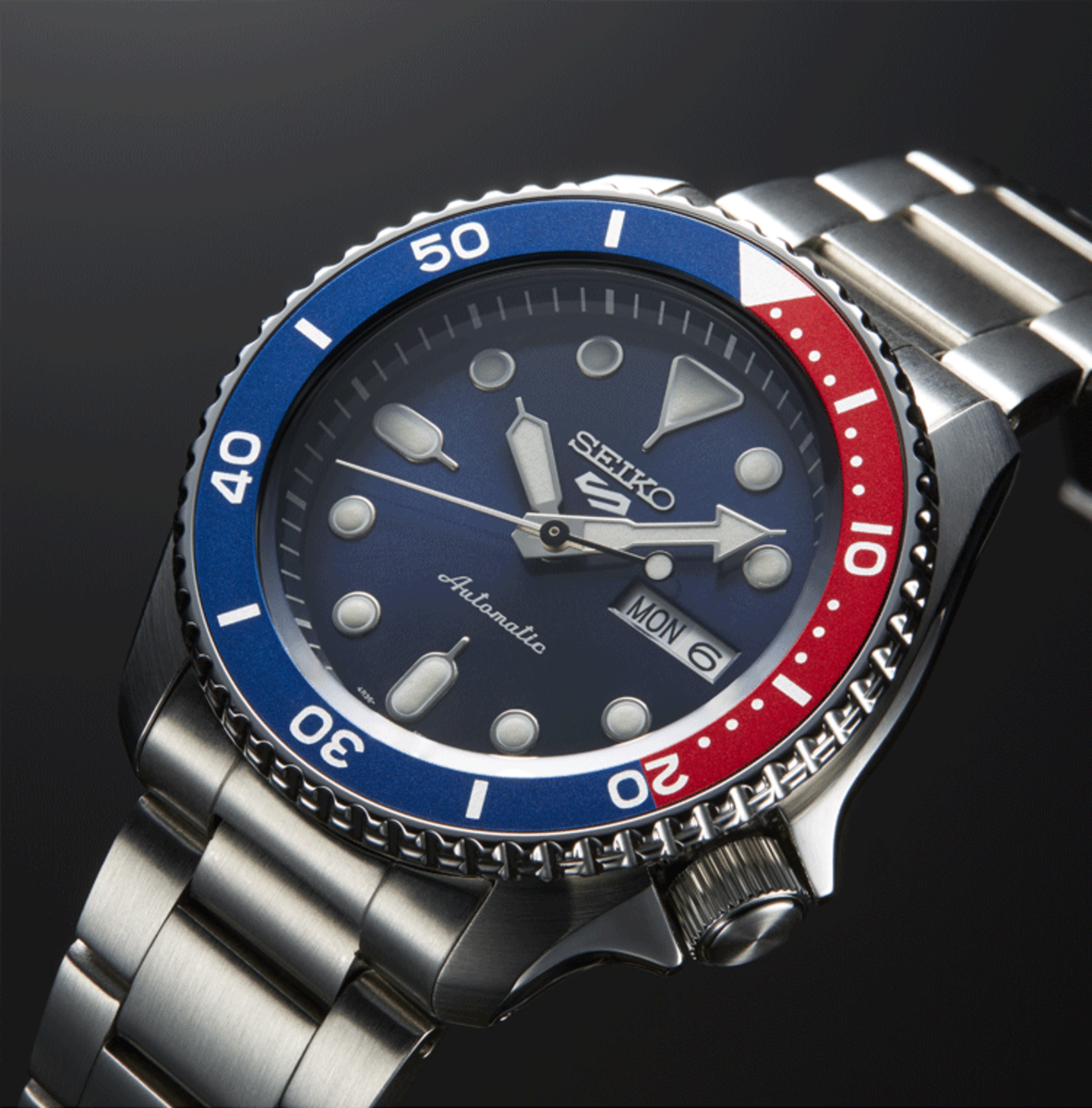 RELÓGIO SEIKO 5 SPORTS 'SPORTS' PRATEADO 'SRPD53K1'