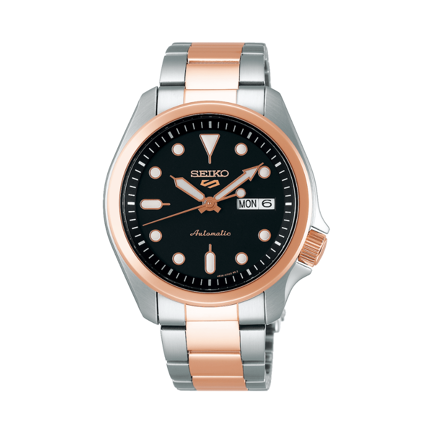 RELÓGIO SEIKO 5 SPORTS 'SPORTS' BICOLOR 'SRPE58K1'