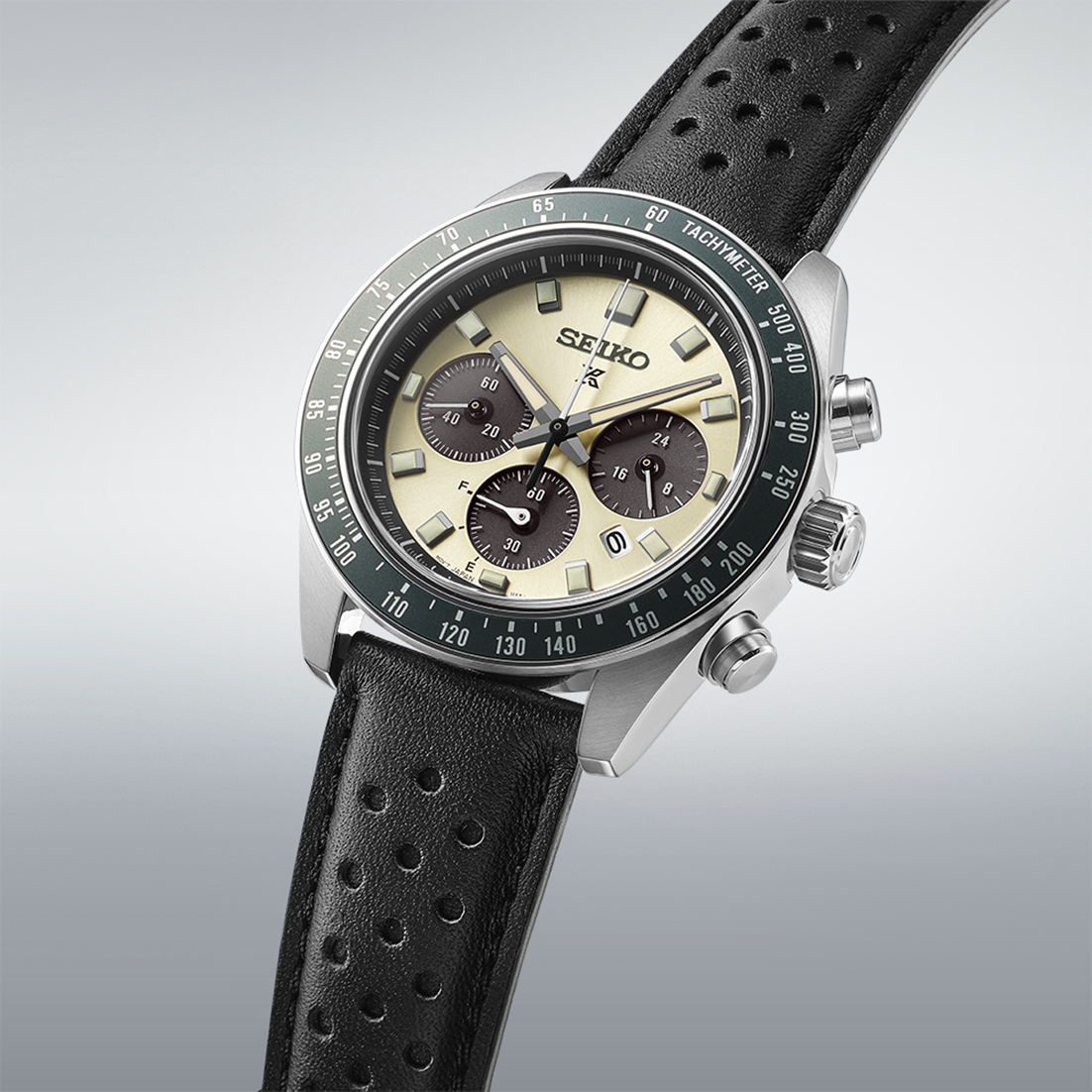 RELÓGIO SEIKO PROSPEX SPEEDTIMER 'RACING SPORTS' PRATEADO 'SSC943P1'