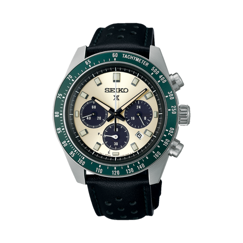 RELÓGIO SEIKO PROSPEX SPEEDTIMER 'RACING SPORTS' PRATEADO 'SSC943P1'