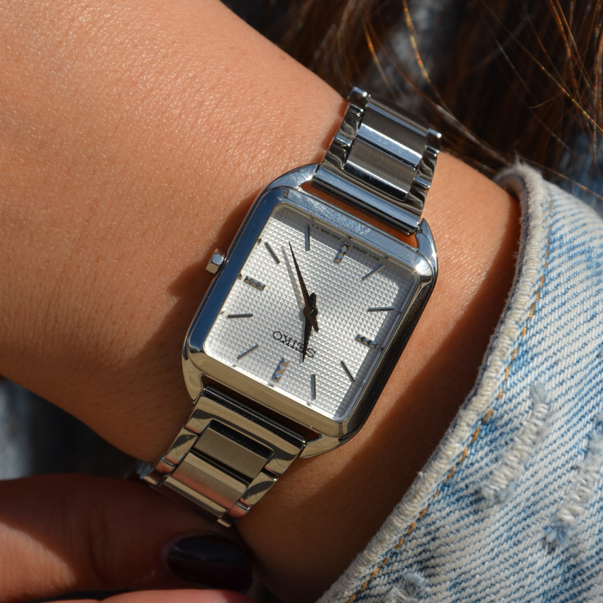 RELÓGIO SEIKO 'LADIES' PRATEADO 'SWR073P1'