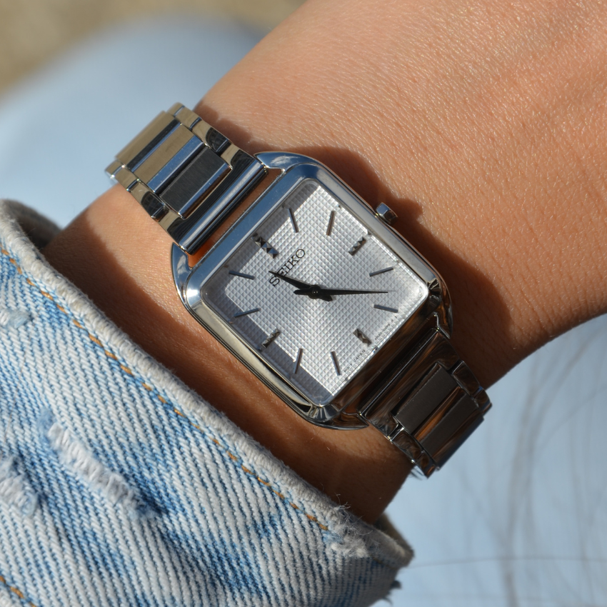 RELÓGIO SEIKO 'LADIES' PRATEADO 'SWR073P1'