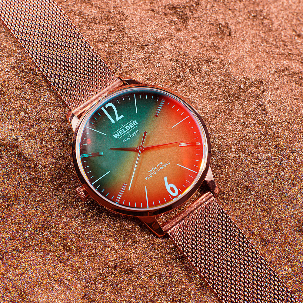 RELÓGIO WELDER SLIM ROSE GOLD 'WRS625'