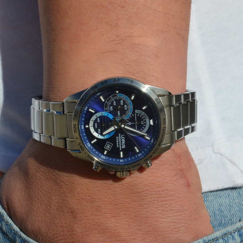 RELÓGIO LORUS SPORTS MAN PRATEADO 'RM353JX9'