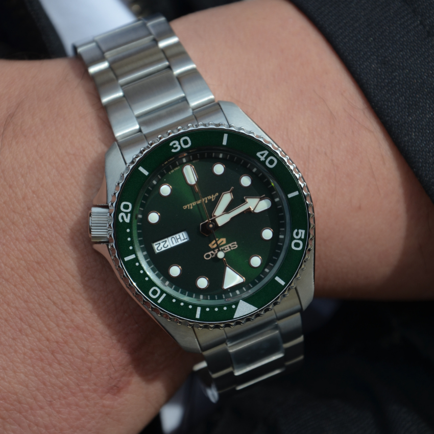 RELÓGIO SEIKO 5 SPORTS 'SPORTS' PRATEADO 'SRPD63K1'