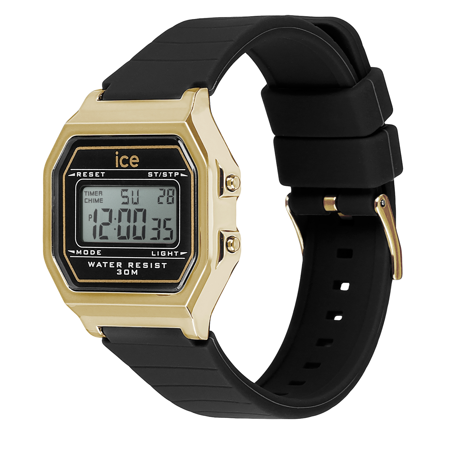 RELÓGIO ICE 'DIGIT RETRO' DOURADO '022064'